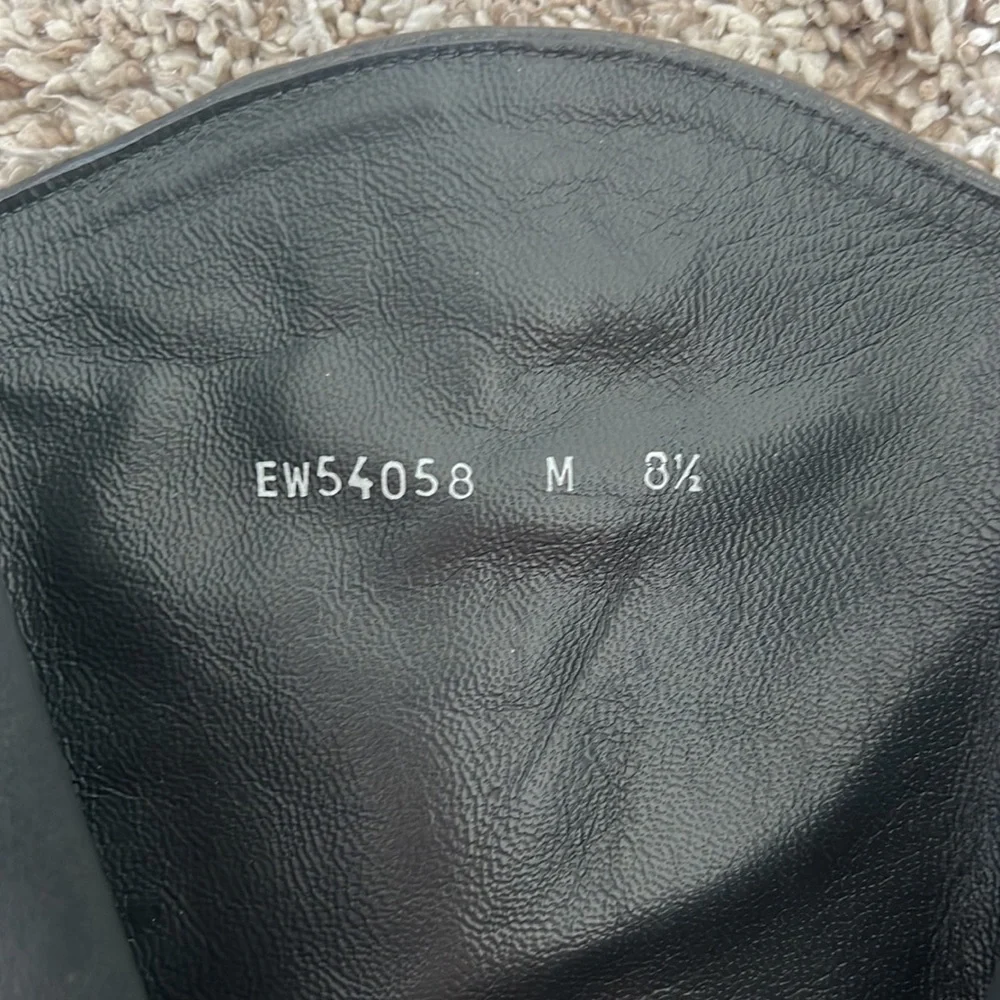 NIB Stuart Weitzman “Hillbilly” pewter metallic croc Leather studded Cowboy Boot - Picture 15 of 16